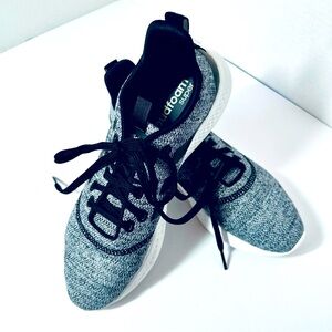 Adidas Cloud Foam Lite Racer Athletic Black & Gray Women’s Size 9 Running Shoes